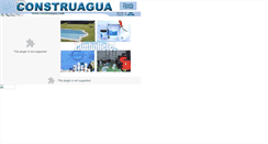 Desktop Screenshot of construagua.com